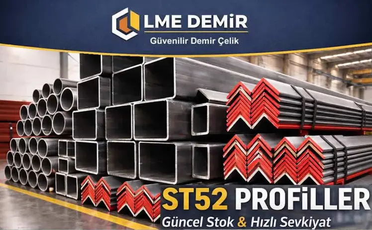 st52 kutu profil çeşitleri
